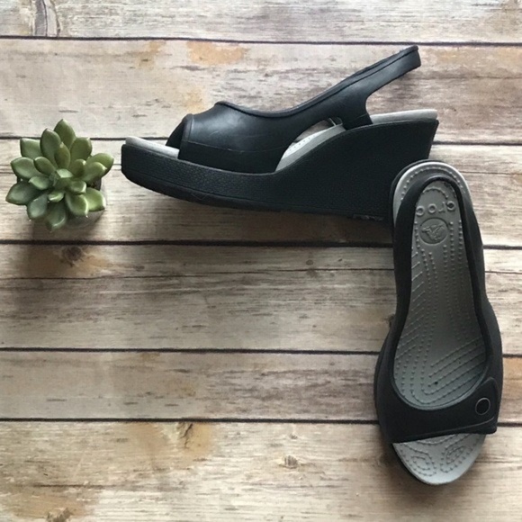 CROCS Shoes - CROCS HAVANA SLINGBACK WEDGE